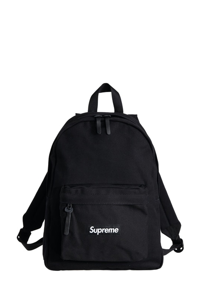 фото Рюкзак supreme canvas backpack black