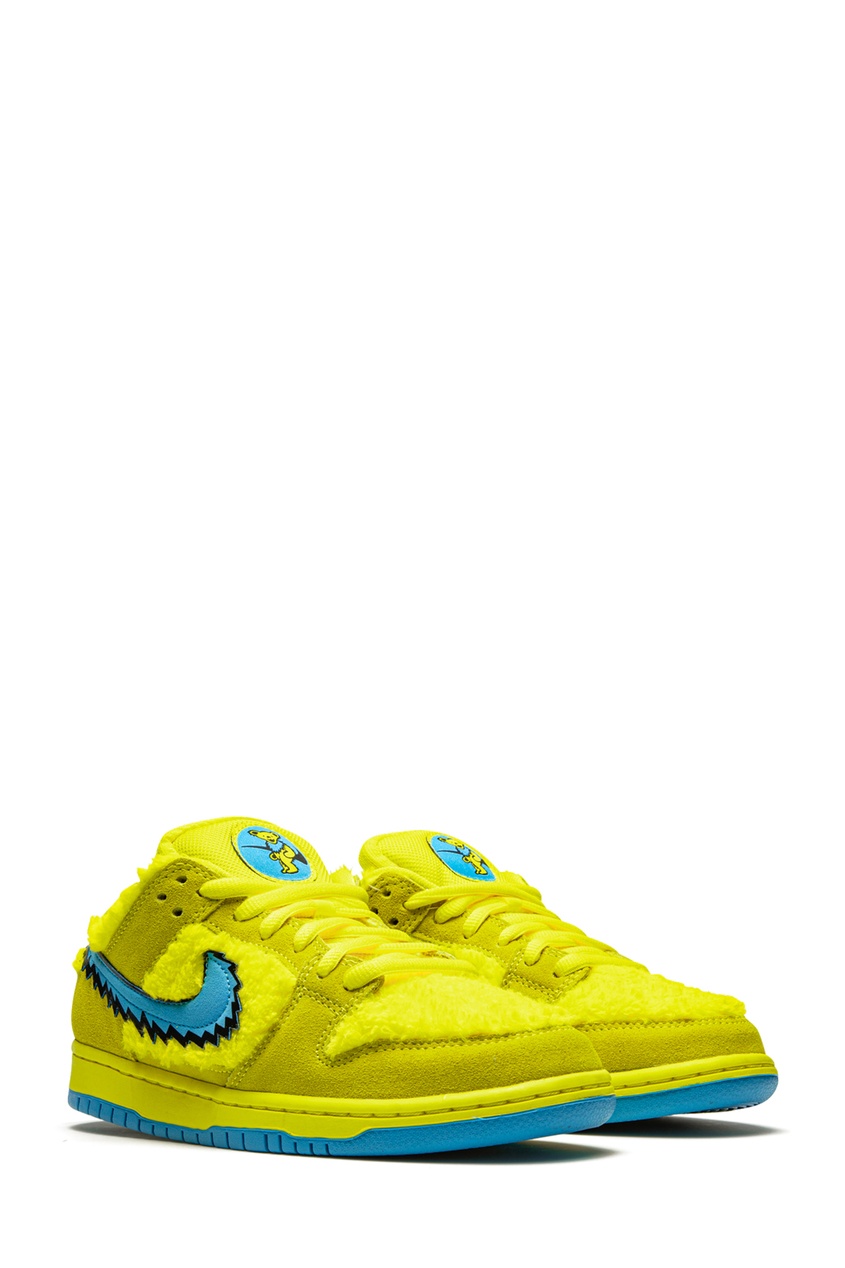 фото Кроссовки nike sb dunk low gratyeful dead bears opti yellow