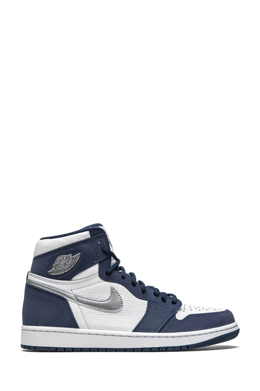 

Кроссовки Nike Air Jordan 1 High COJP Midnight Navy 2020, Синий, Кроссовки Nike Air Jordan 1 High COJP Midnight Navy 2020