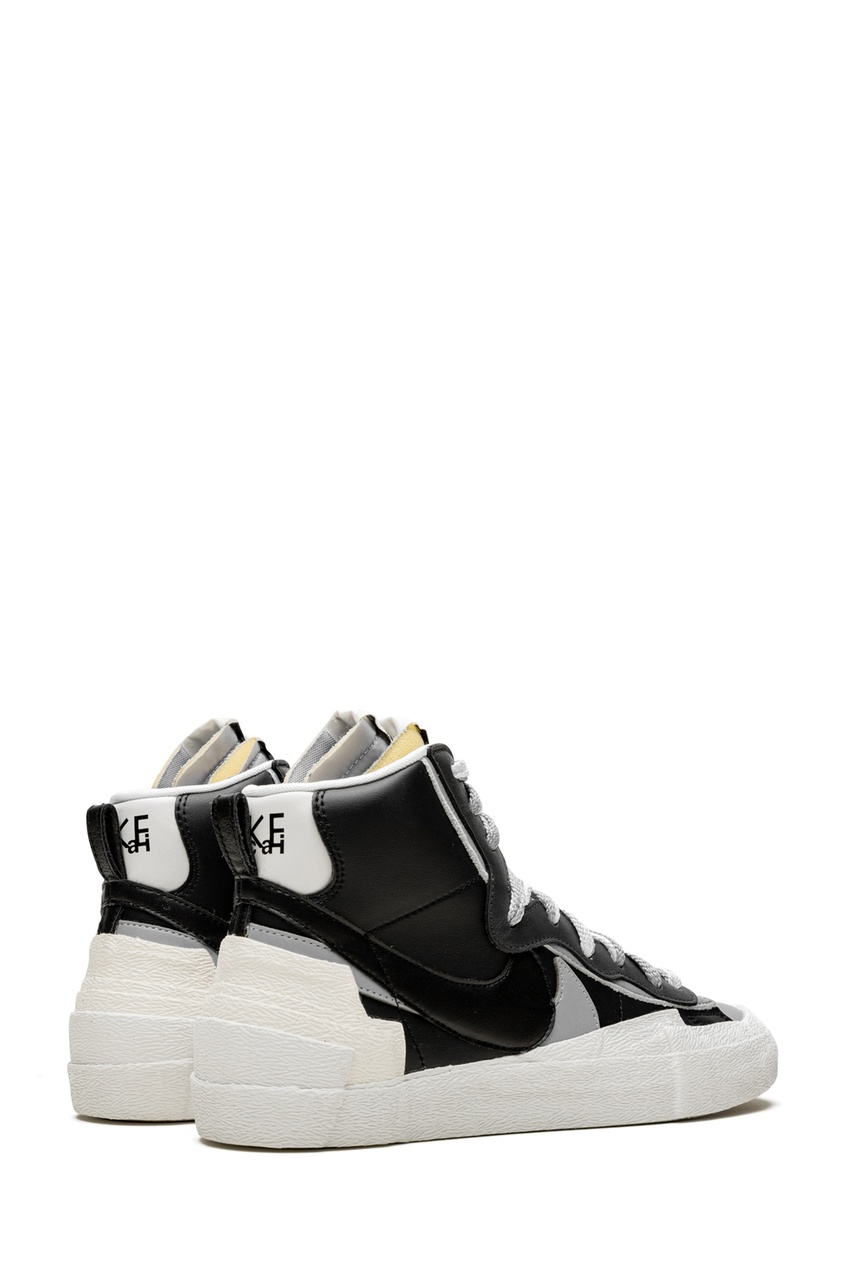 фото Кроссовки nike blazer mid sacai black