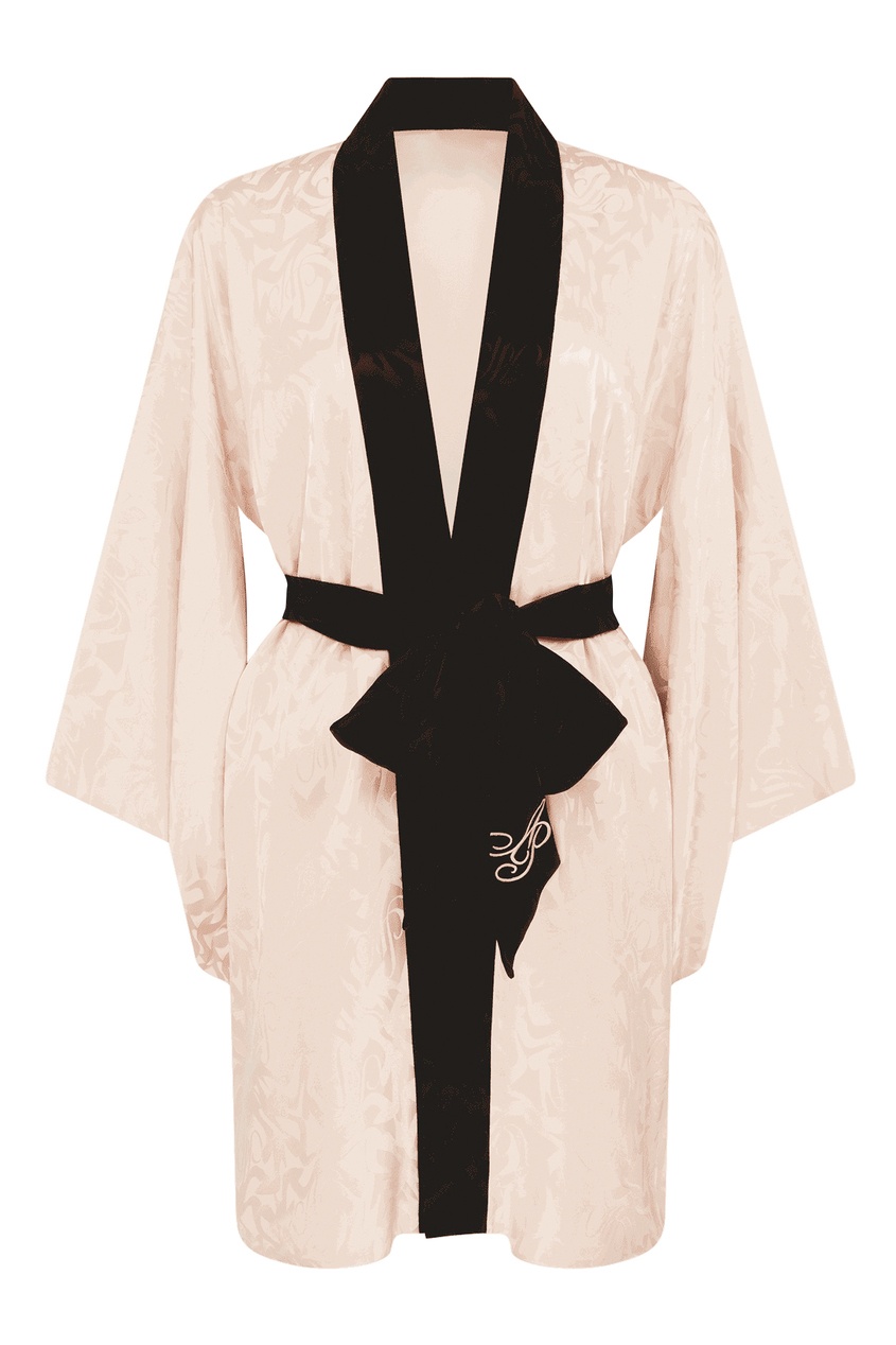 фото Шелковый халат-кимоно kassidie agent provocateur