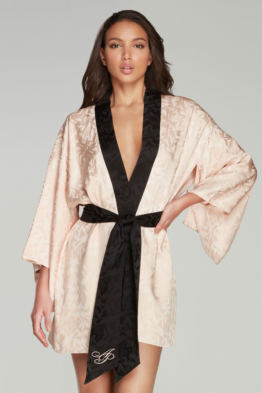 фото Шелковый халат-кимоно kassidie agent provocateur