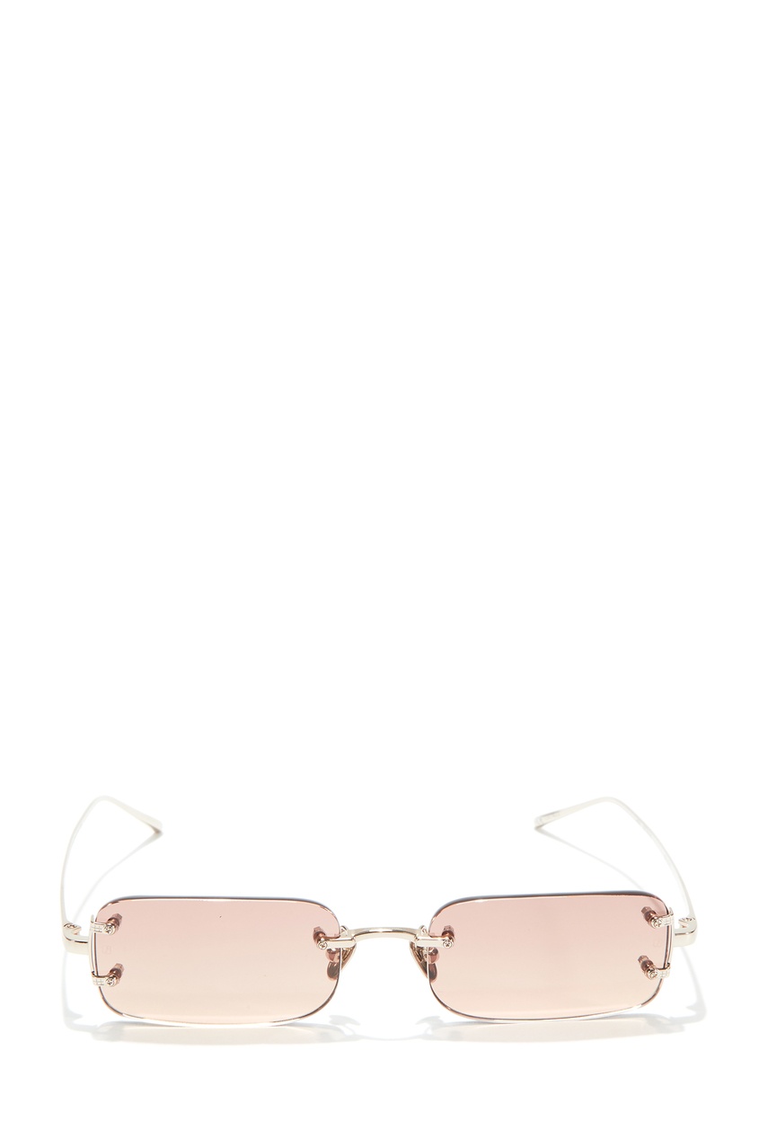 фото Солнцезащитные очки прямоугольной формы linda farrow