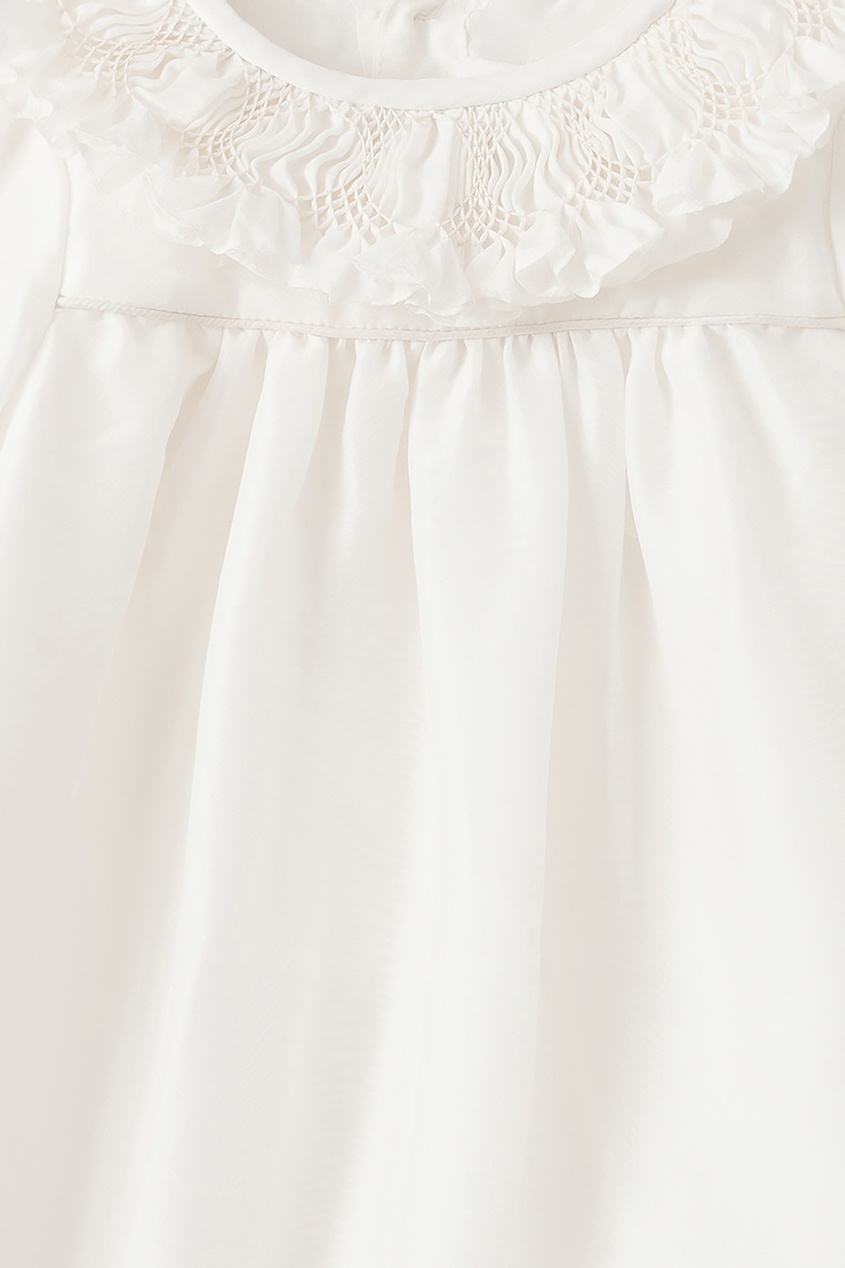 фото Белое платье parme bonpoint