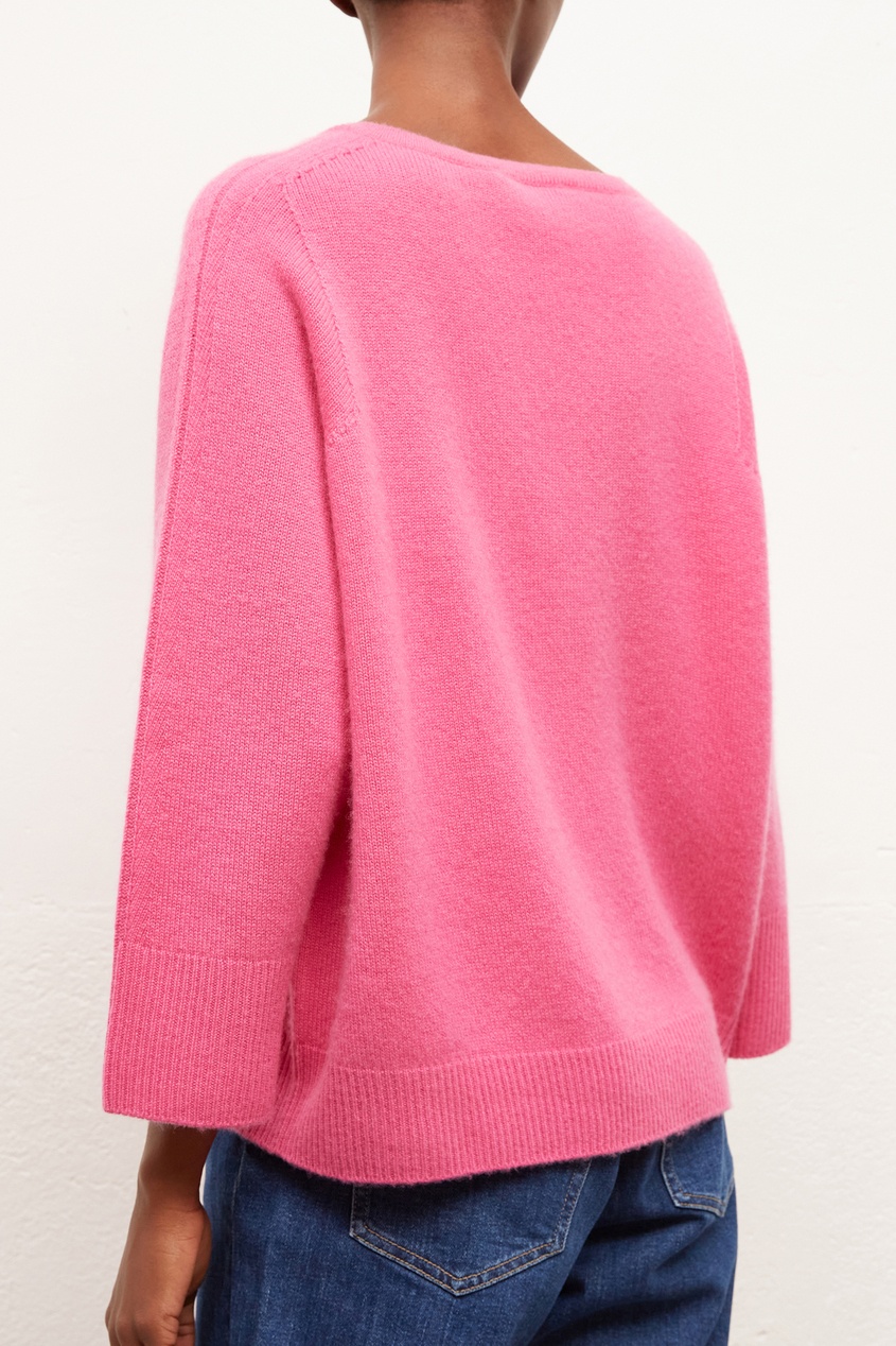 фото Розовый пуловер из кашемира gerard darel