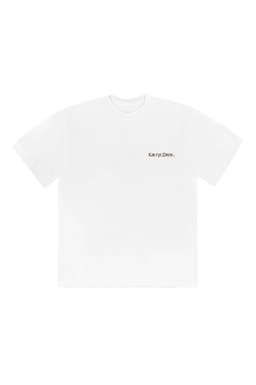 фото Футболка ts the scotts rage emote t-shirt white travis scott