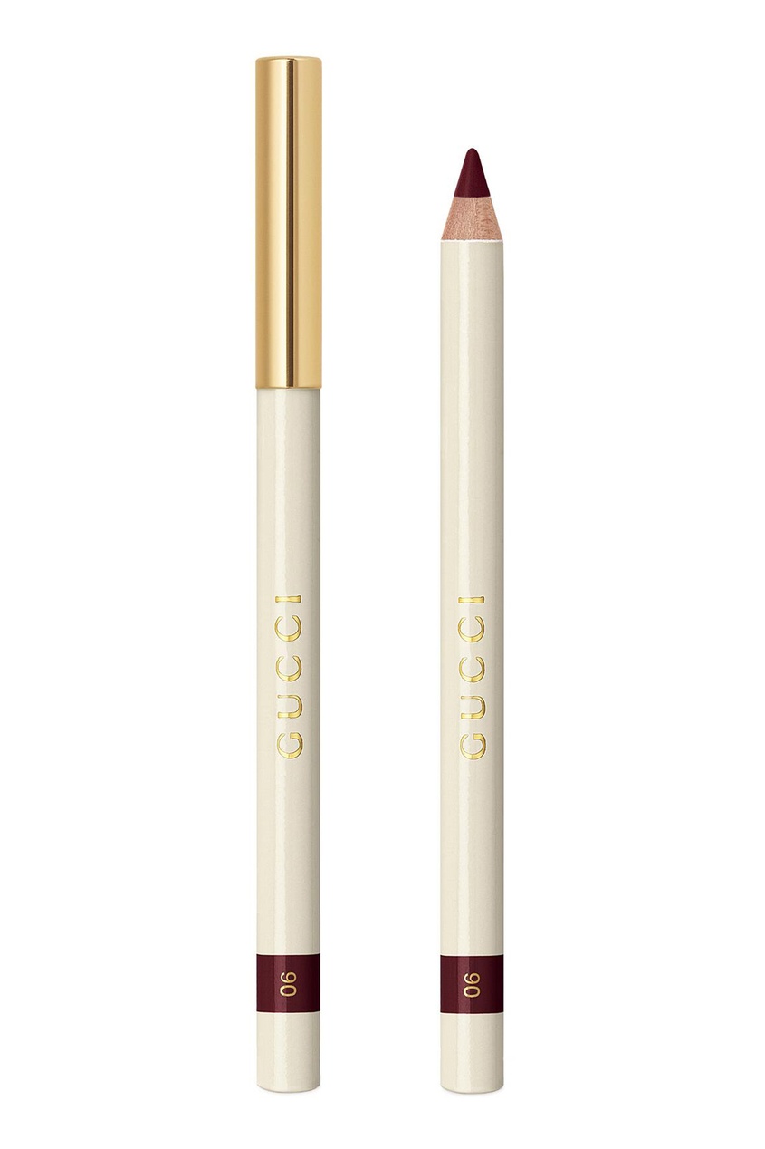 фото Crayon contour des lèvres – карандаш для губ – 6 bordeaux gucci beauty