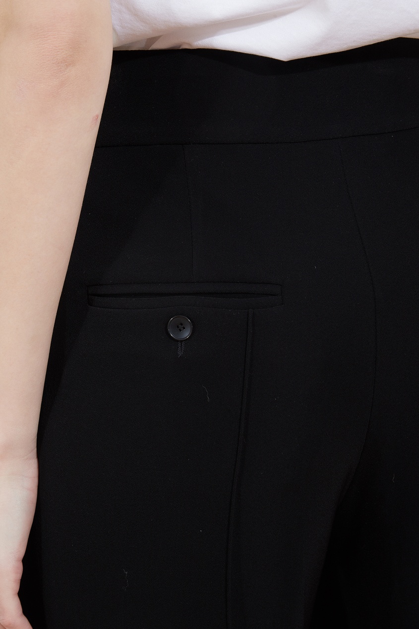 фото Прямые черные брюки со стрелками sorokia isabel marant