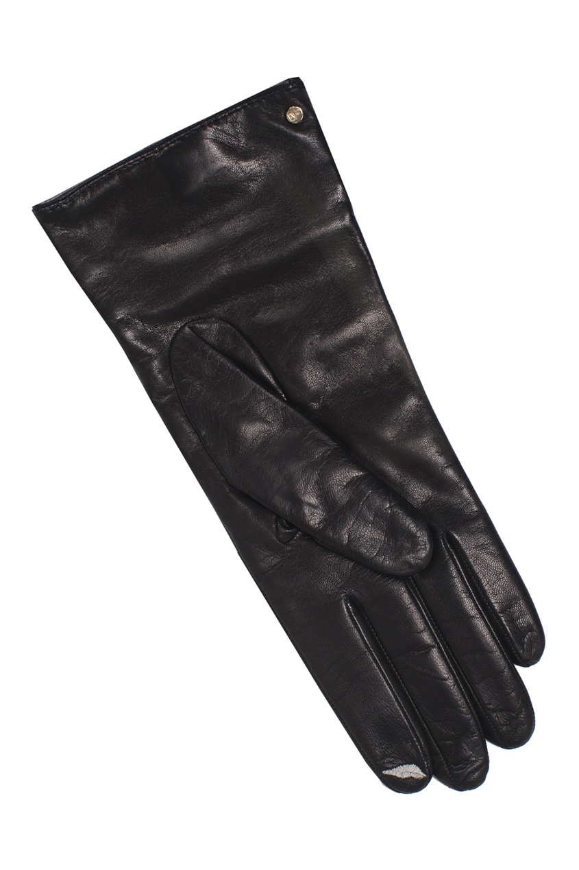 фото Кожаные перчатки quilted sutra chain cuff glove Diane von furstenberg