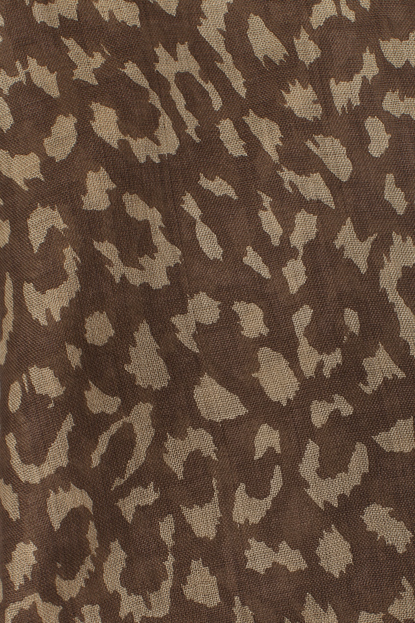 фото Шарф из вискозы modal leopard Diane von furstenberg