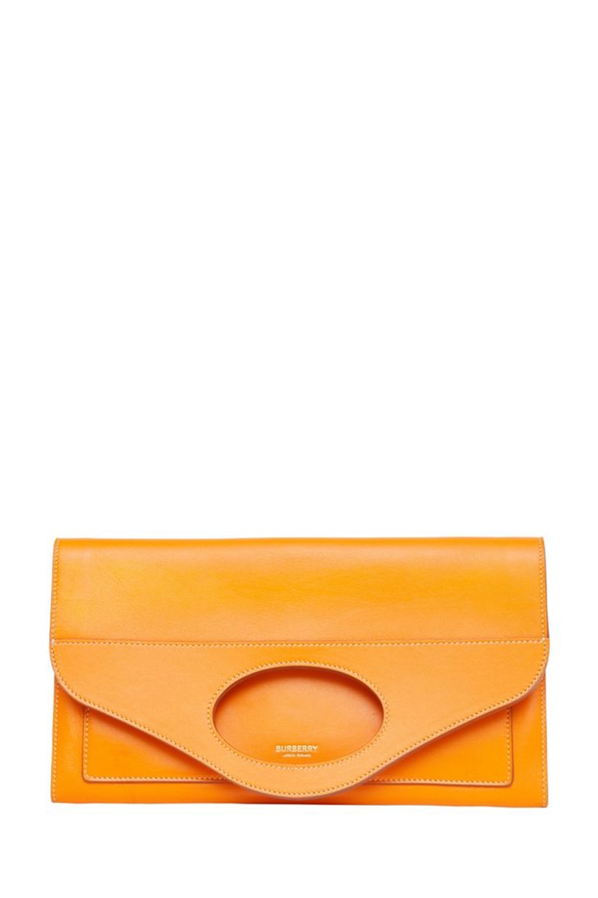 Компактный оранжевый клатч Pocket