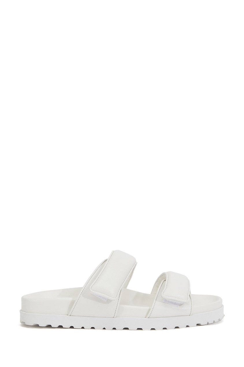 фото Белые кожаные пантолеты perni 11 gia couture