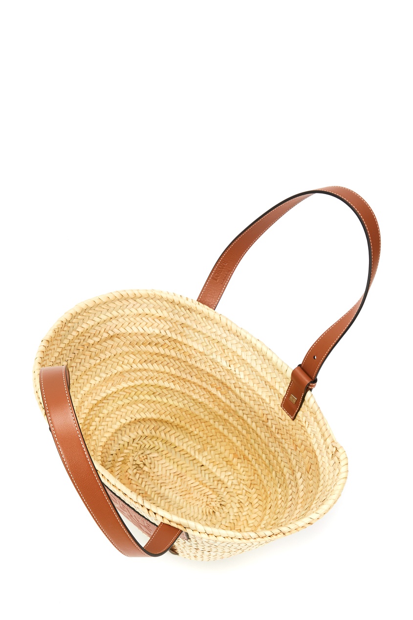 фото Плетеная сумка basket loewe