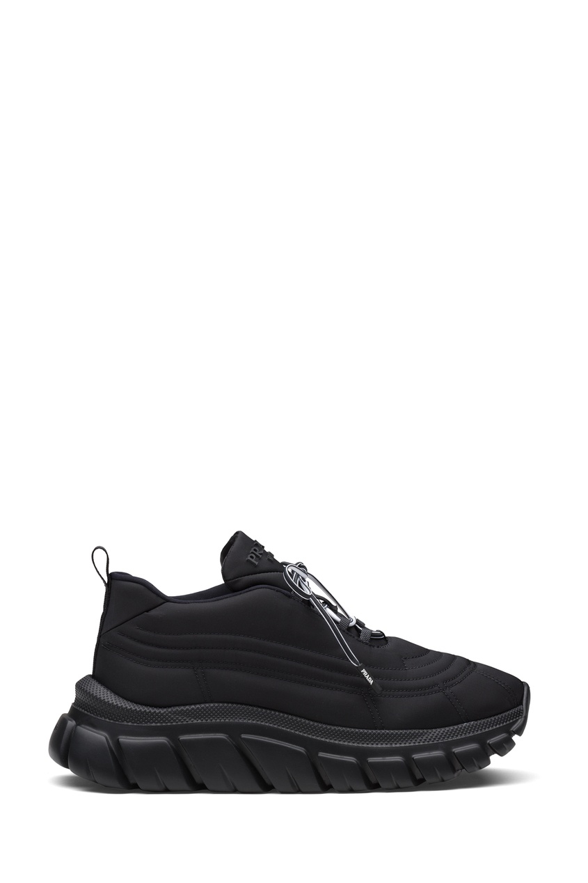 Черные кроссовки Prada Черный 40202008 