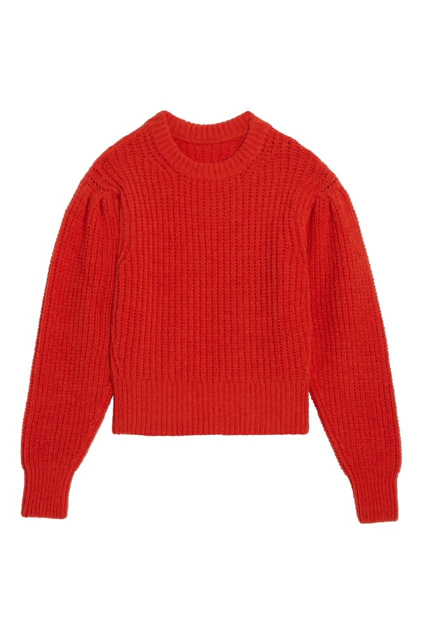 фото Оранжевый свитер claudie pierlot