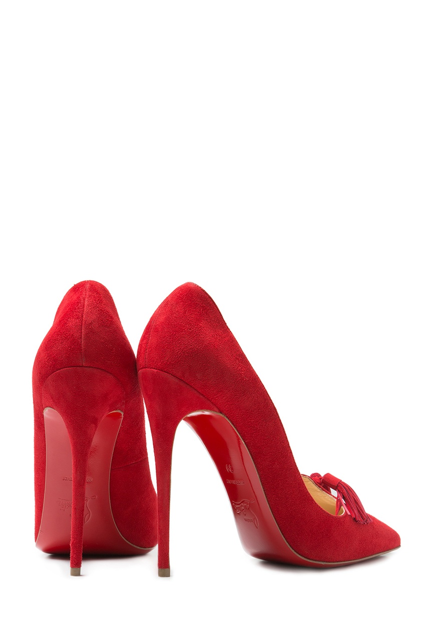 фото Замшевые туфли Gwallor Pump 100 Christian louboutin