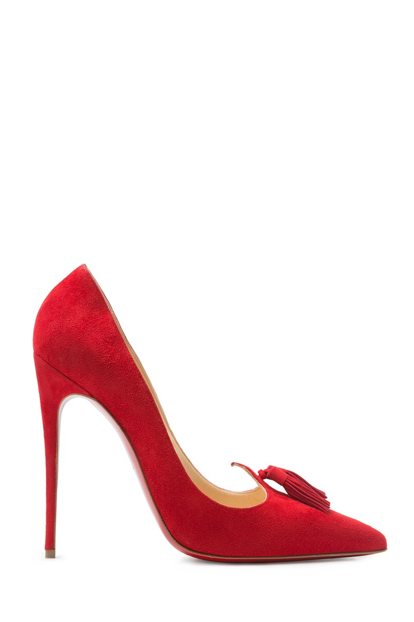 фото Замшевые туфли Gwallor Pump 100 Christian louboutin