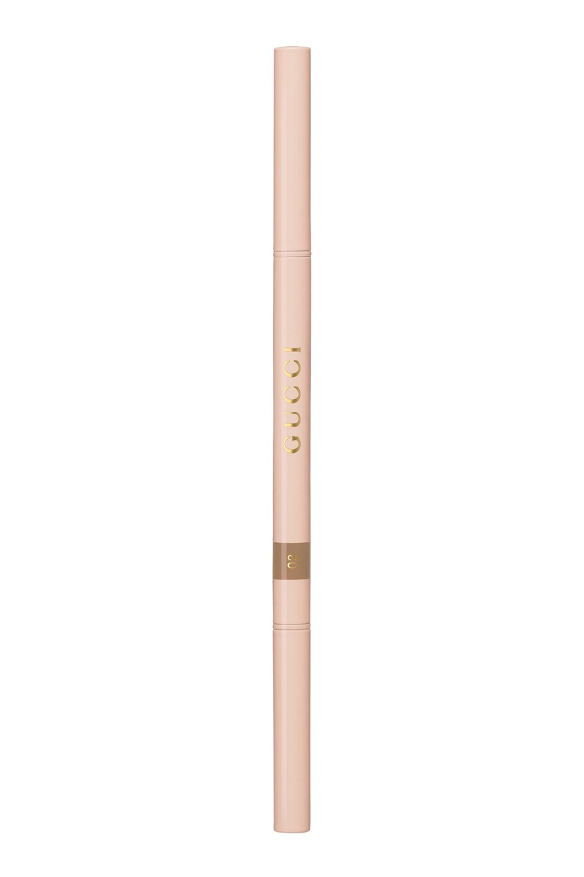 фото Stylo à sourcils waterproof – водостойкий карандаш для бровей – 02 blond gucci beauty