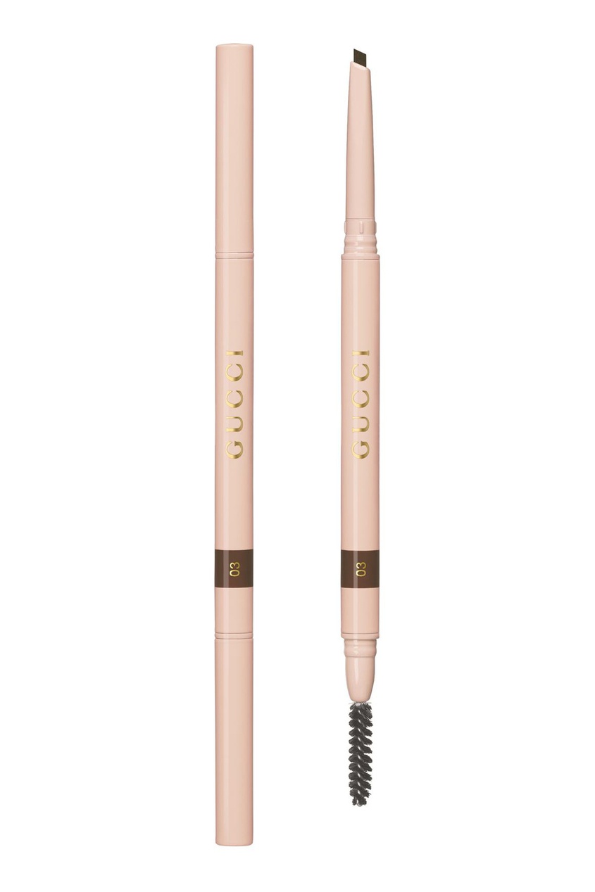 фото Stylo à sourcils waterproof – водостойкий карандаш для бровей – 03 châtain gucci beauty