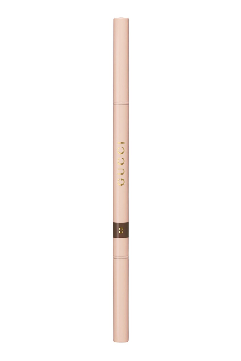 фото Stylo à sourcils waterproof – водостойкий карандаш для бровей – 03 châtain gucci beauty