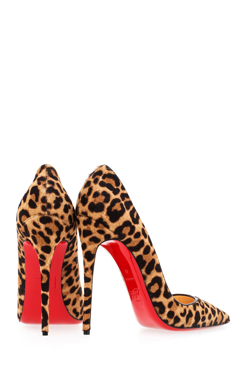 фото Туфли из меха пони So Kate 120 Christian louboutin