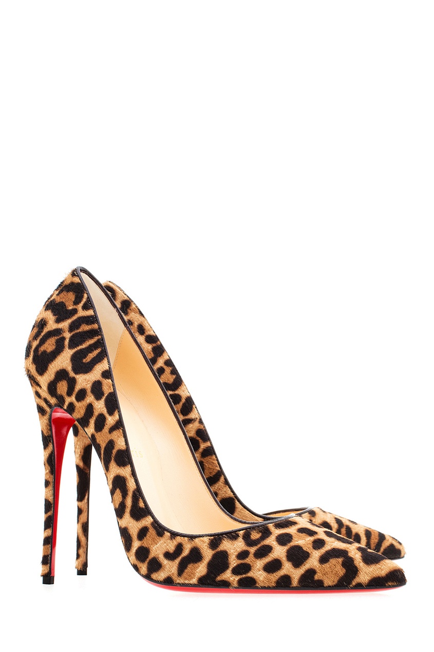 фото Туфли из меха пони So Kate 120 Christian louboutin