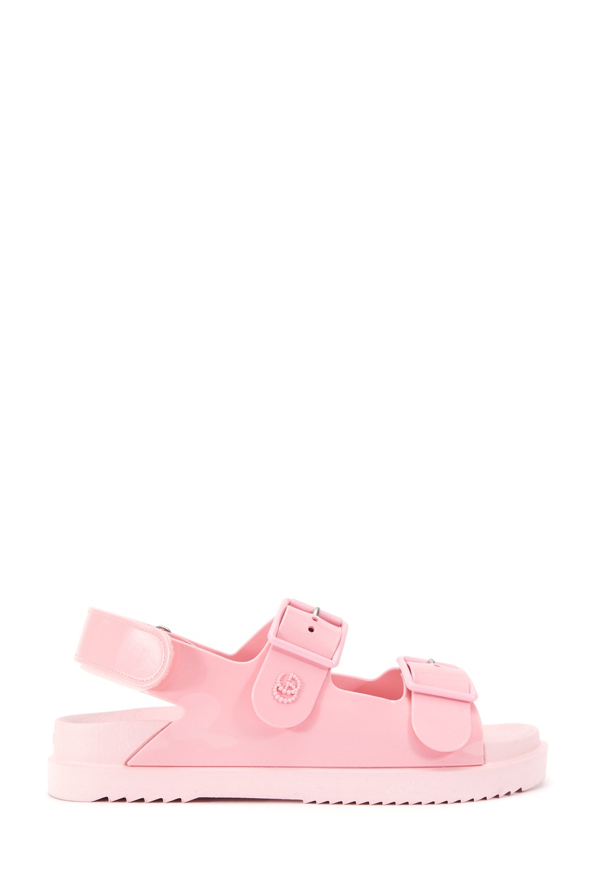 фото Розовые сандалии gucci