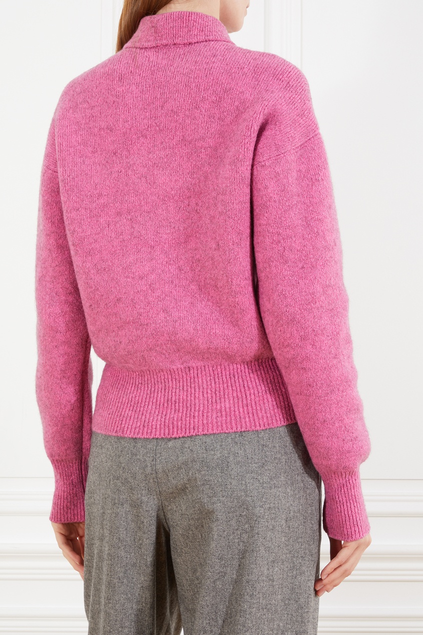 фото Розовый свитер из хлопка isabel marant