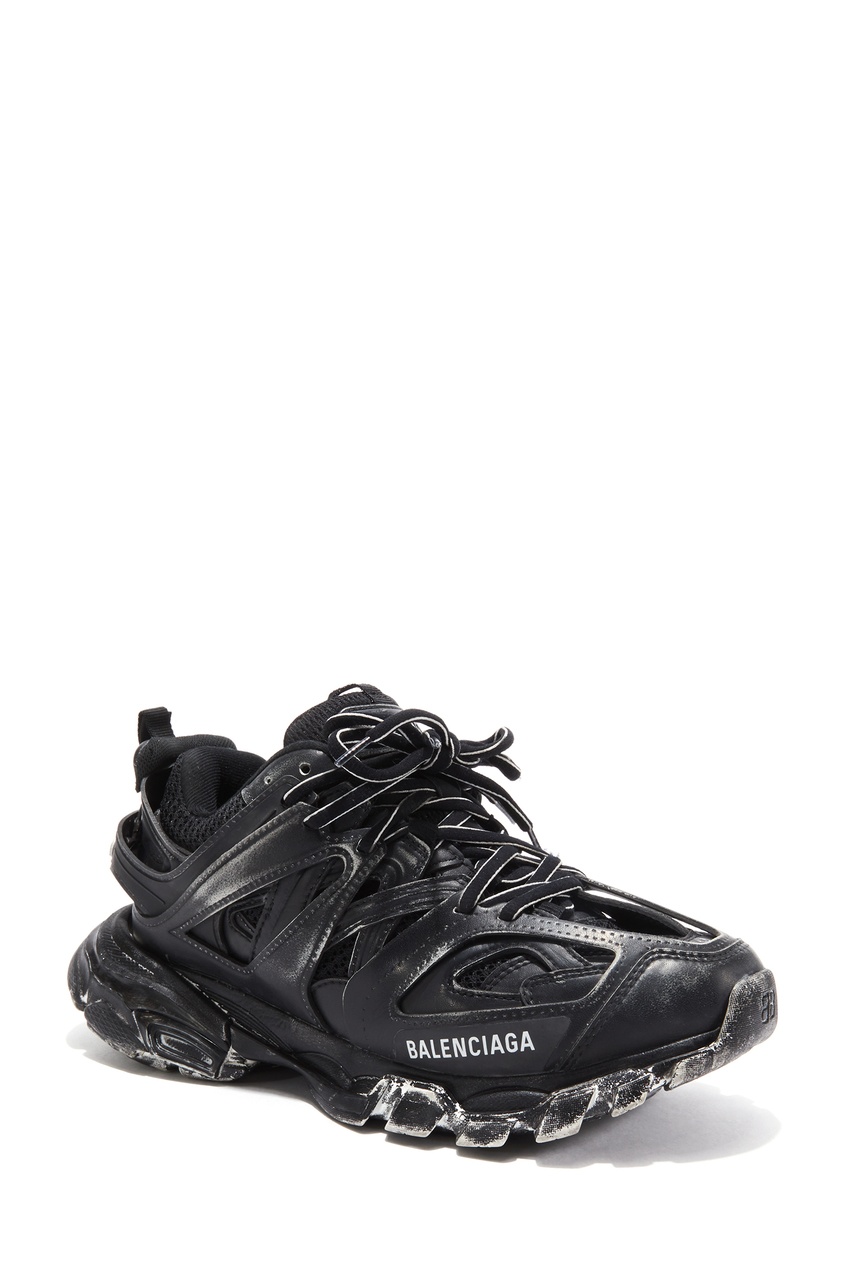 фото Черные кроссовки track runner balenciaga