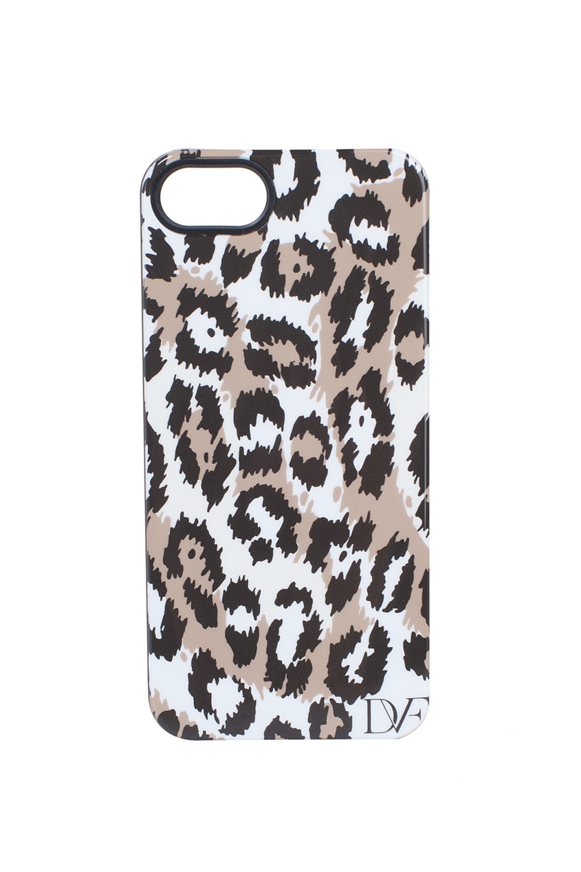 Чехол для iPhone 5 Leopard Brown/Black, Коричневый, Чехол для iPhone 5 Leopard Brown/Black