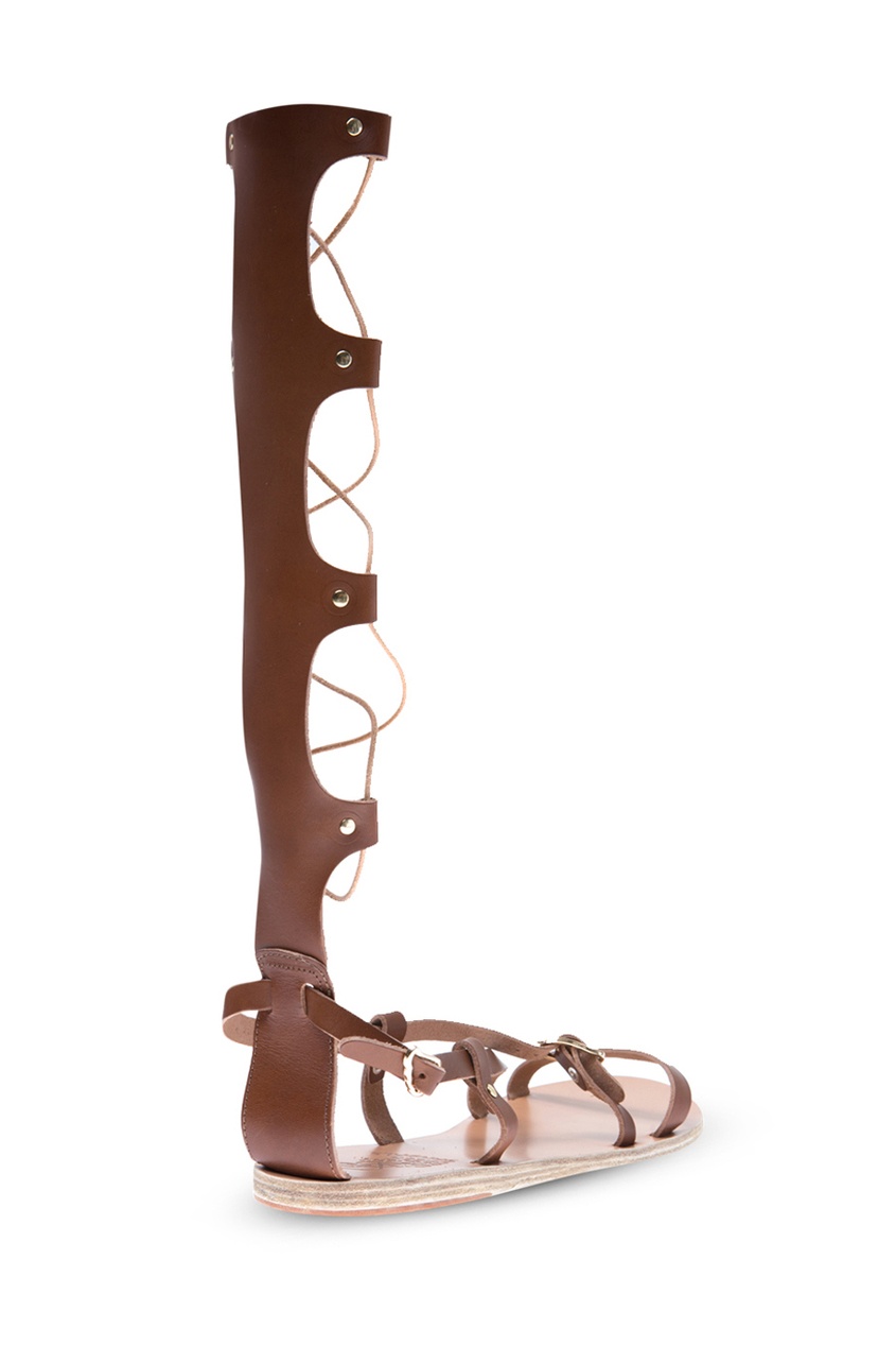 фото Кожаные сандалии sofia high ancient greek sandals