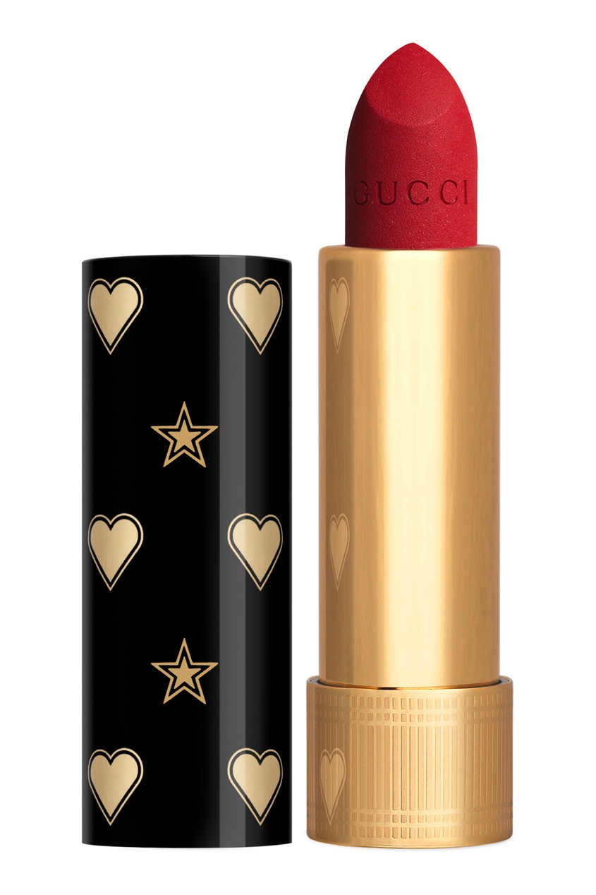 фото Rouge à lèvres mat limited edition – матовая помада – 25 goldie red gucci beauty