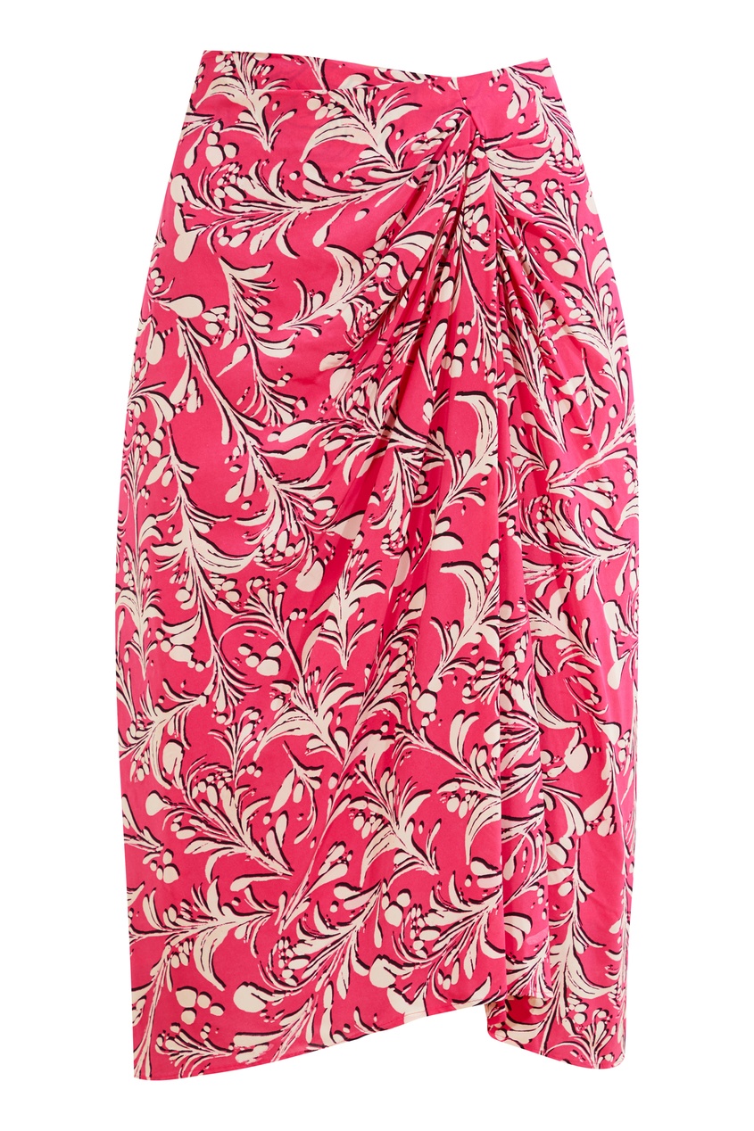фото Розовая юбка с принтом colette isabel marant etoile