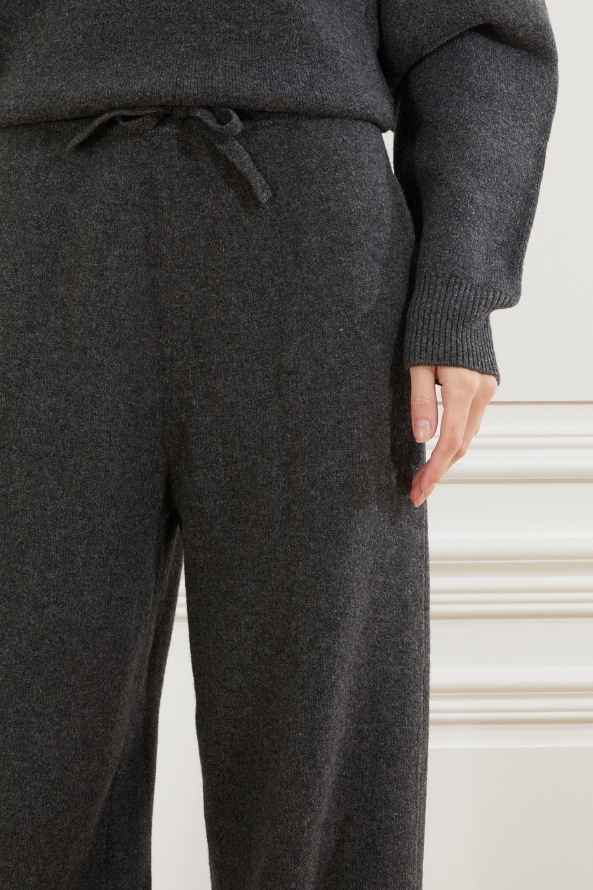фото Шерстяные брюки цвета антрацит julia isabel marant etoile