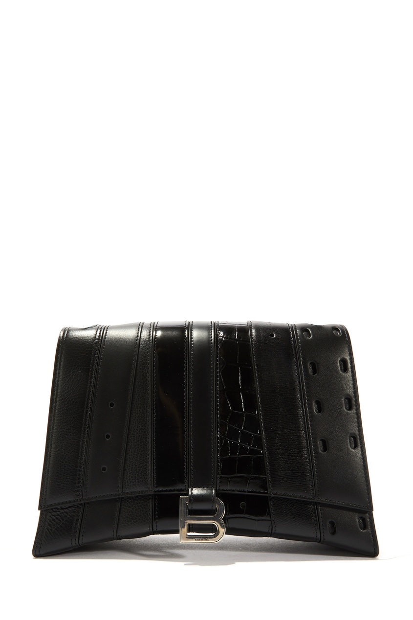 Черная кожаная сумка Balenciaga Black 397203123 