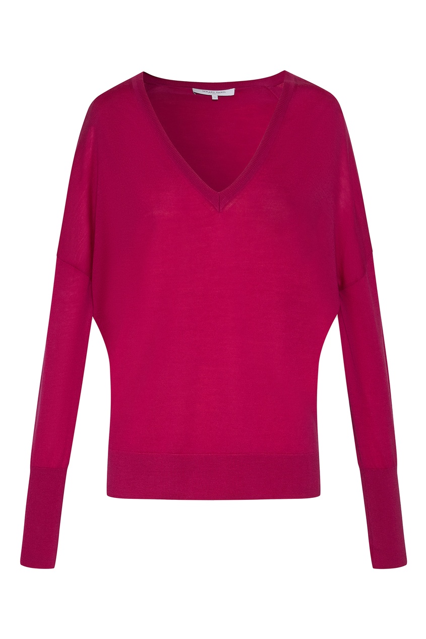 фото Красно-розовый пуловер lucien gerard darel