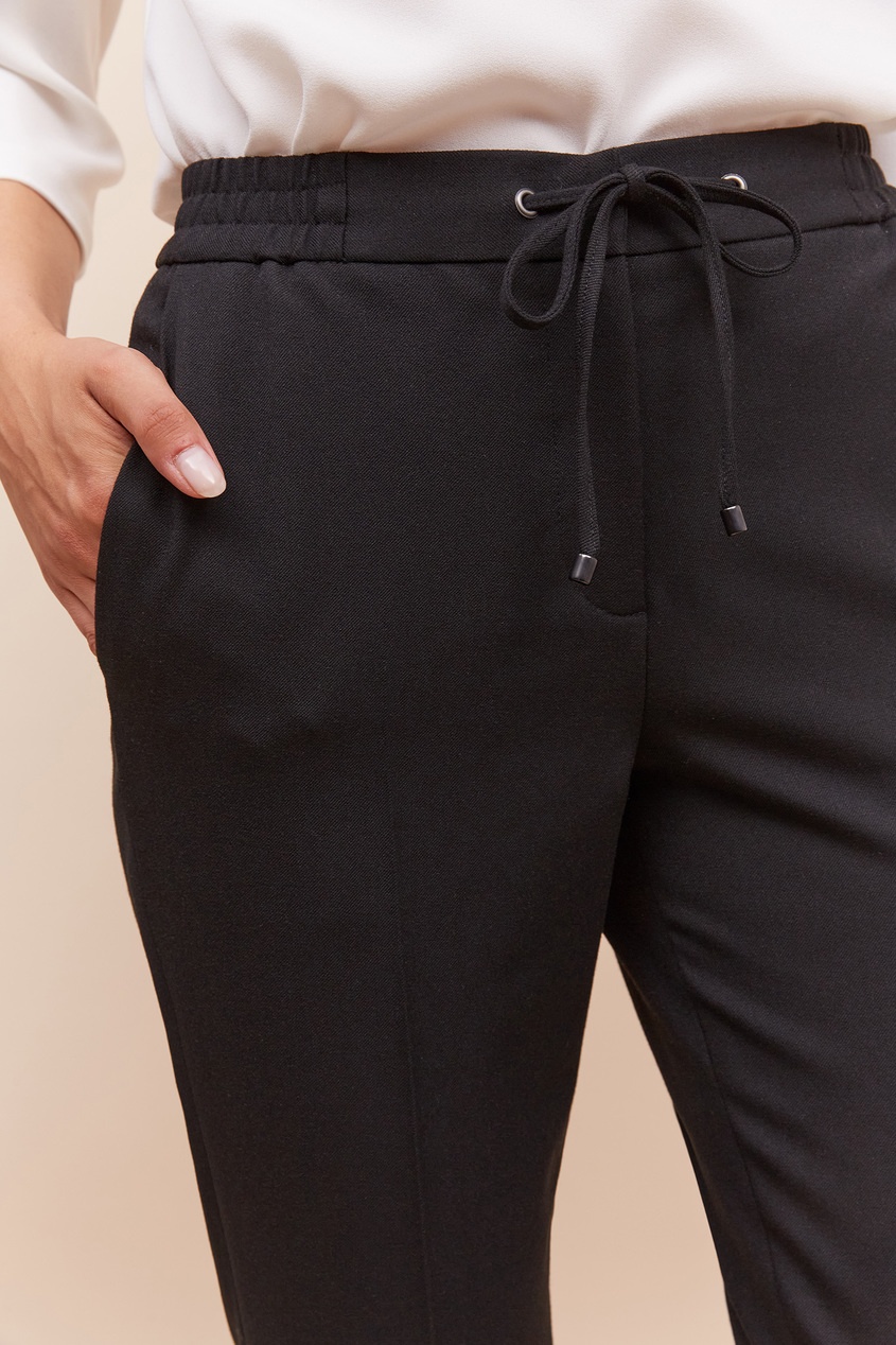 фото Черные брюки на кулиске emilio gerard darel