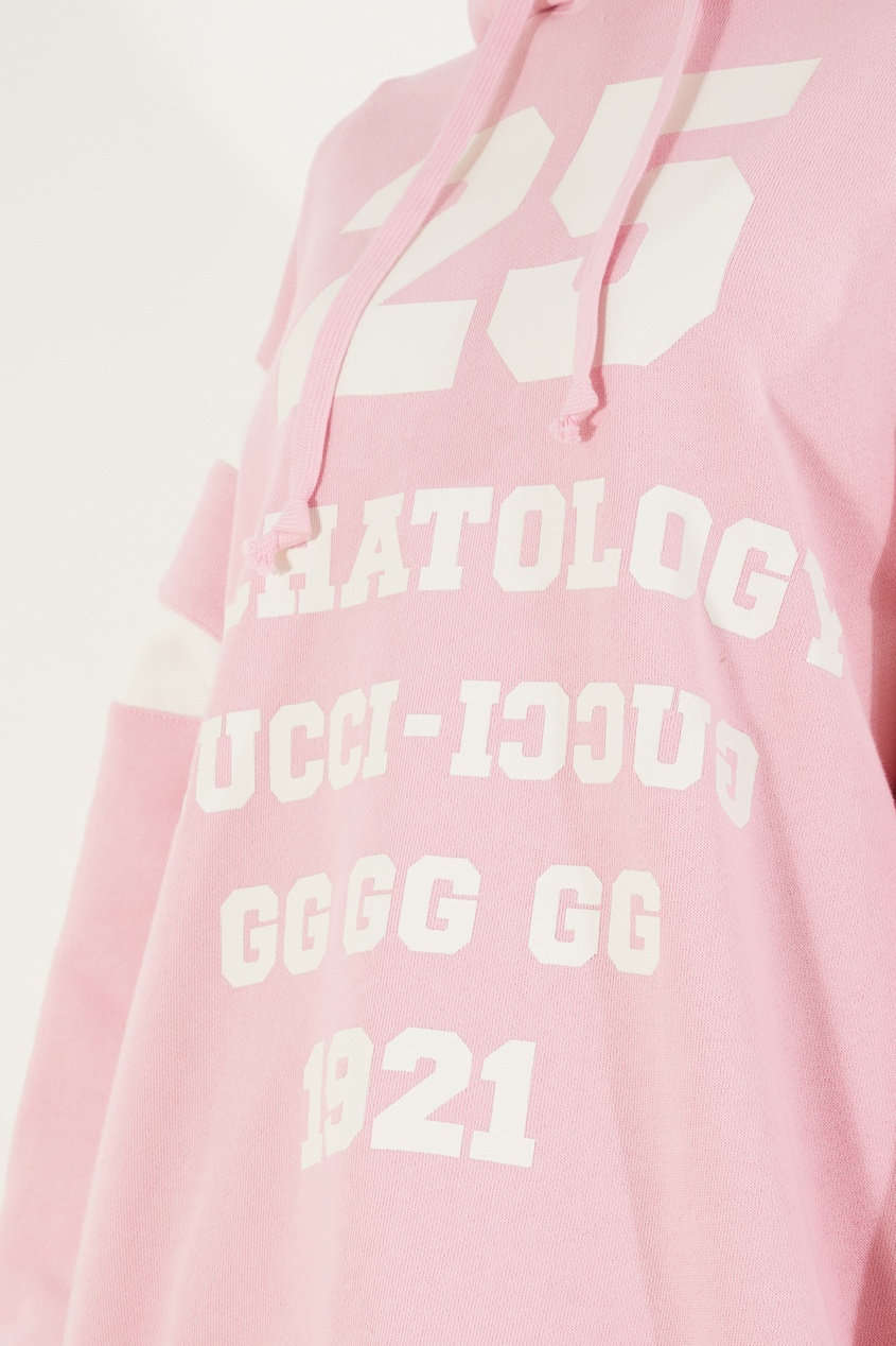 фото Розовое худи 25 gucci eschatology and maison de l'amour