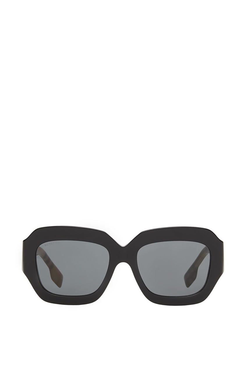 фото Солнцезащитные очки с черными линзами burberry