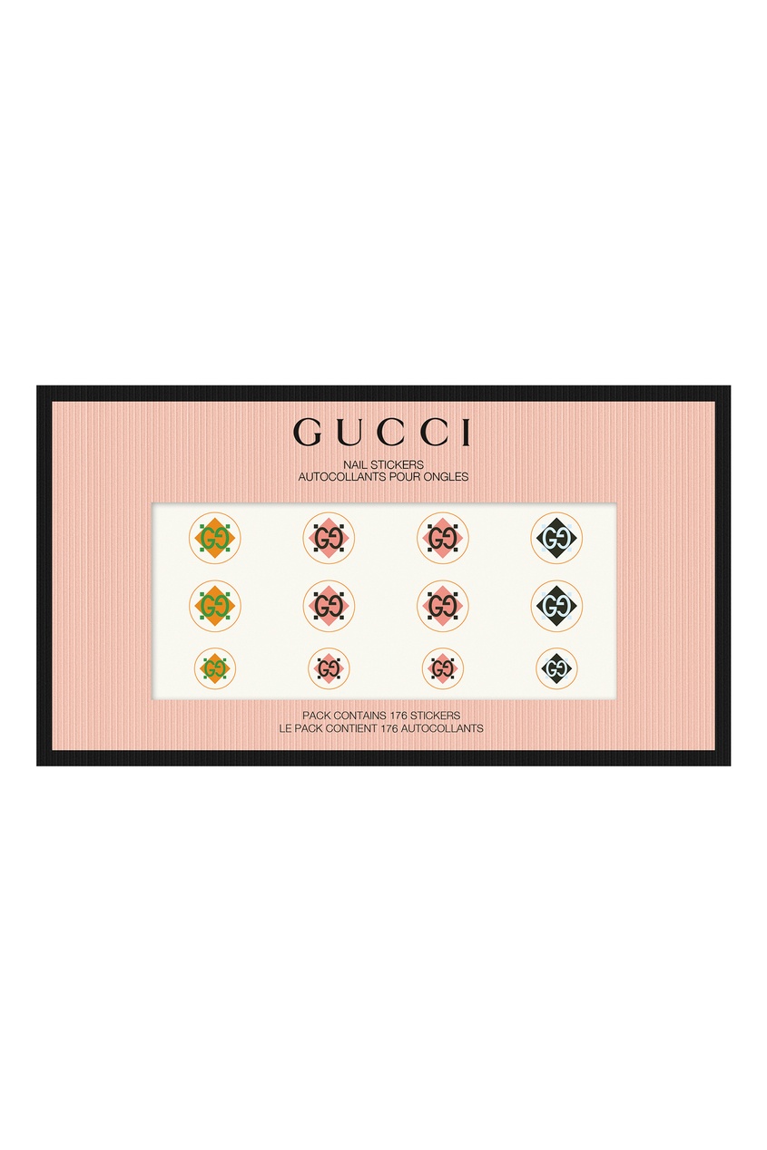 фото Nail art stickers – стикеры для ногтей, 176 шт. gucci beauty