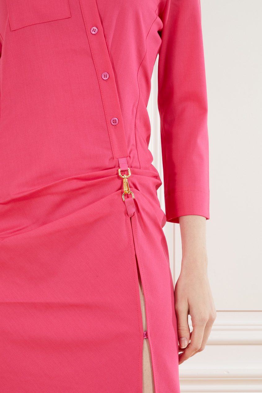 фото Розовое платье la robe jocou jacquemus