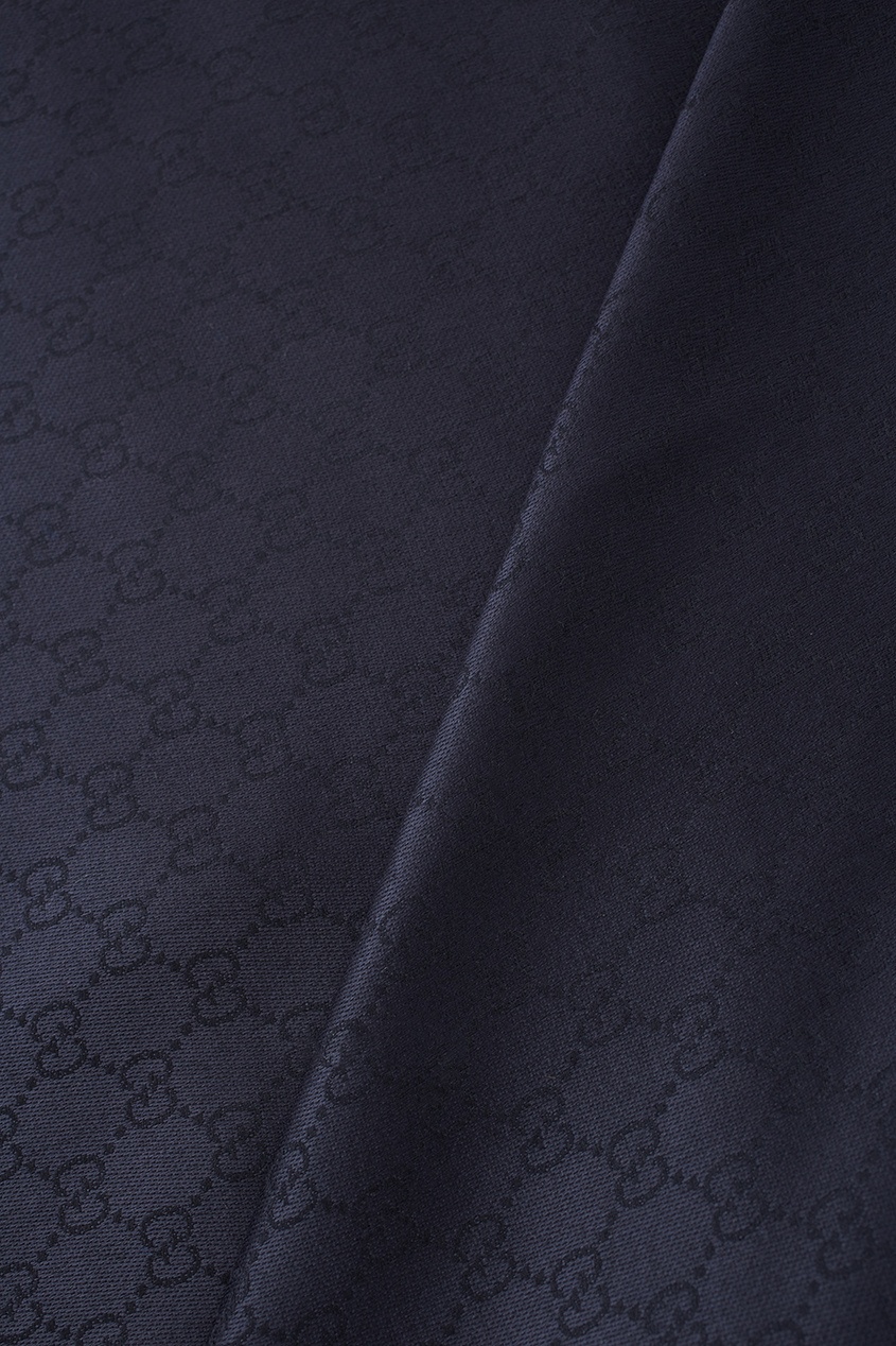 фото Шаль Silk wool GG jacquard shawl Gucci