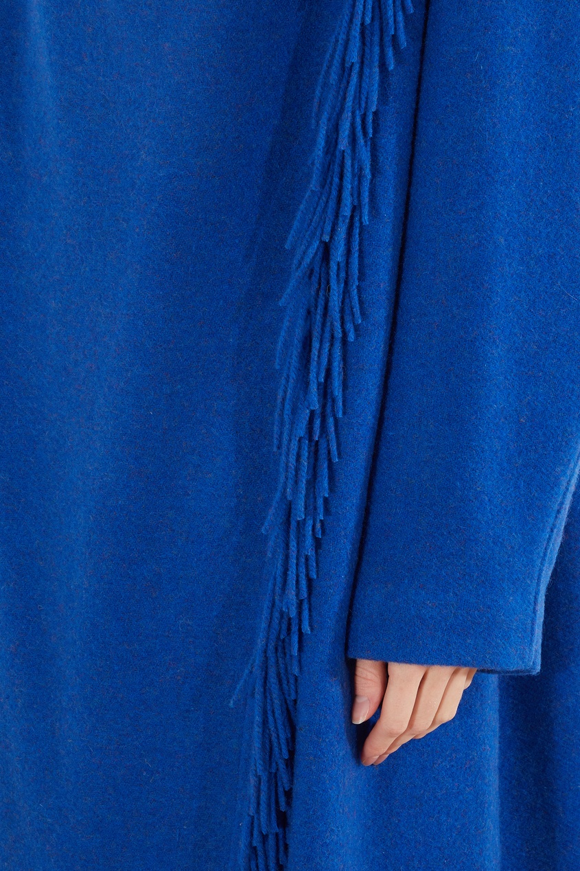 фото Синее пальто fleming isabel marant etoile