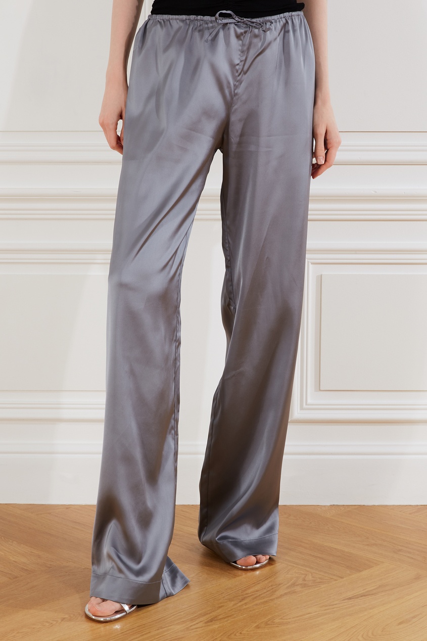 фото Широкие серые брюки le pantalon mentalo jacquemus