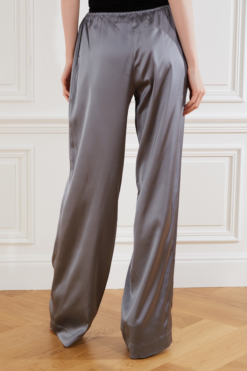 фото Широкие серые брюки le pantalon mentalo jacquemus