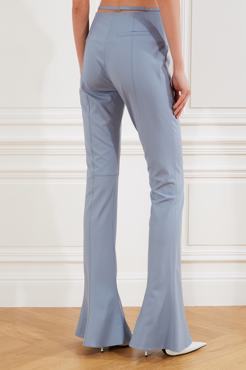 фото Голубые брюки le pantalon tangelo jacquemus