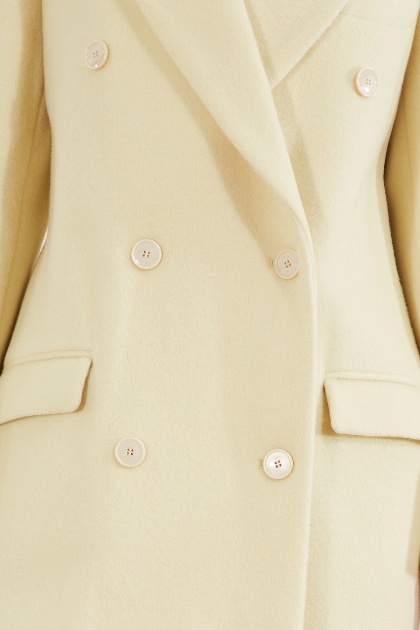 фото Светло-желтое пальто enarrya isabel marant