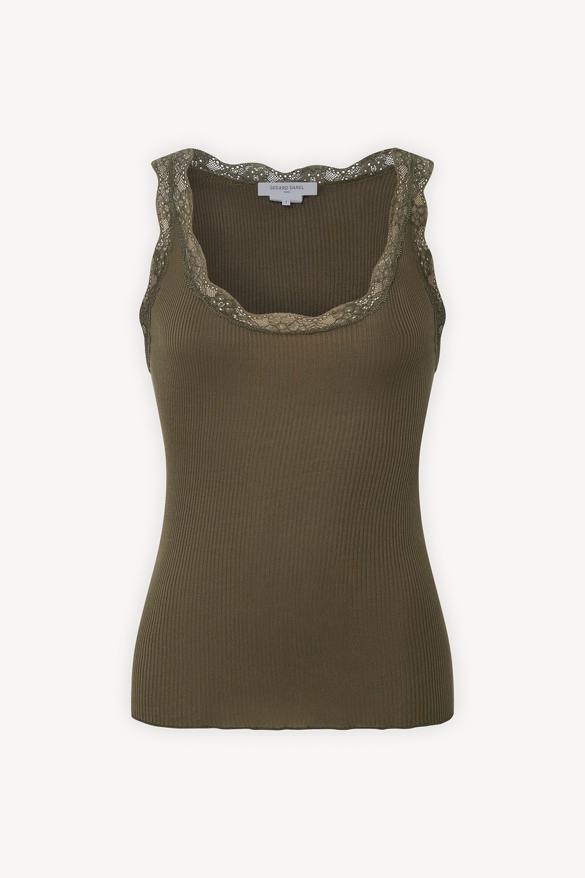 Топ цвета хаки Amauric