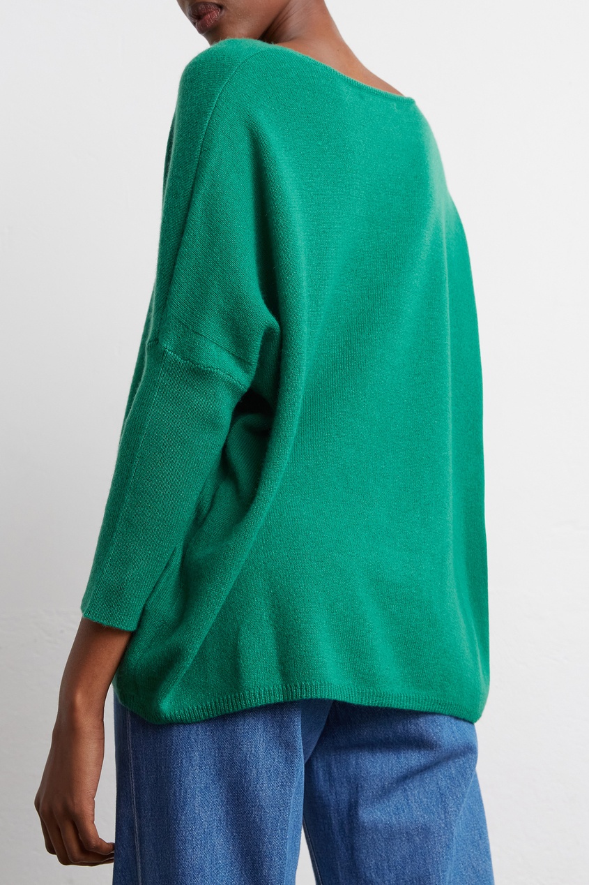 фото Зеленый пуловер leon gerard darel