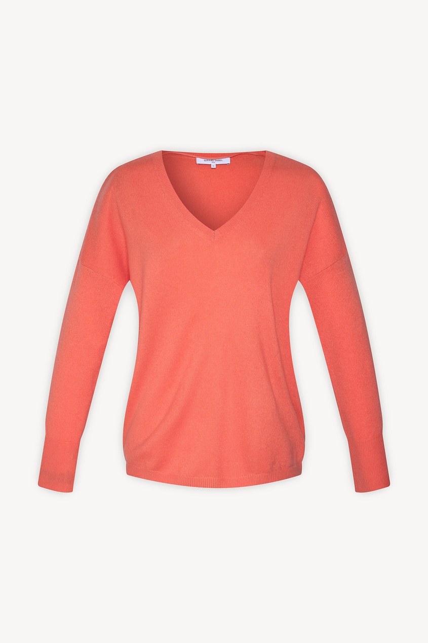 фото Оранжевый пуловер lili gerard darel